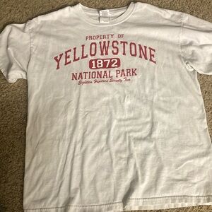 Tshirt, Yellowstone 1872 national park